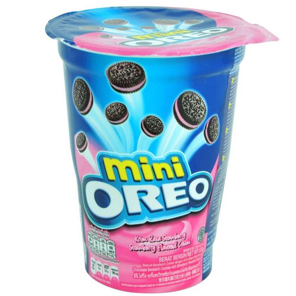 Печенье Oreo Mini Клубника (Орео Мини) 61 гр