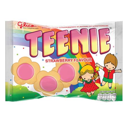 Печенье Teenie Strawberry бисквитное