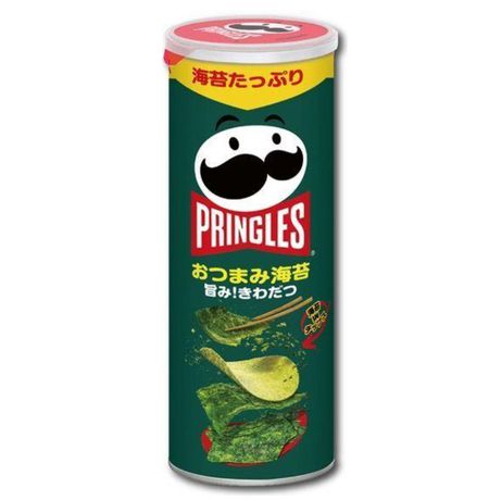Чипсы Pringles c нори и морской солью Япония 97  гр