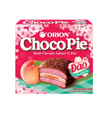 Печенье Choco Pie Сакура 360 гр изображение 2