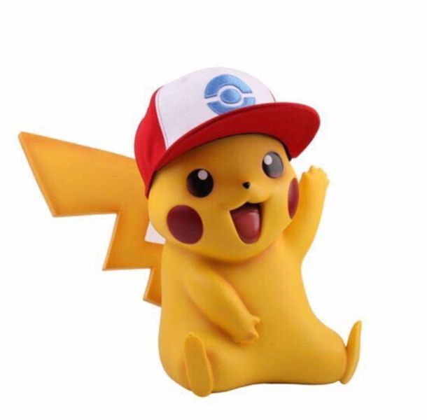 Фигурка Пикачу в кепке в масштабе 1 к 1 (Большой Pikachu) 40 cм
