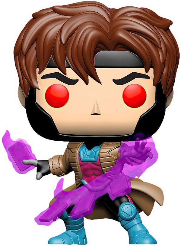Фигурка Funko POP! Гамбит - Светится в темноте Эксклюзив (Gambit EE Exclusive GITD) изображение 3