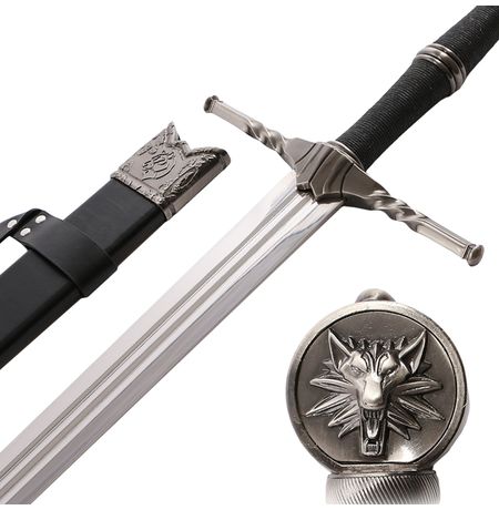 Меч Ведьмака - Стальной Меч (The Witcher 3 Sword) 120 см