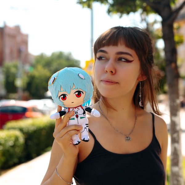 Мягкая игрушка Рей Аянами - Евангелион (Rei Ayanami Plugsuit - Evangelion) изображение 2
