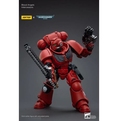 Фигурка Warhammer 40000 - Кровавый Ангел Заступник (Blood Angels Intercessors JOYTOY) 1:18 изображение 10