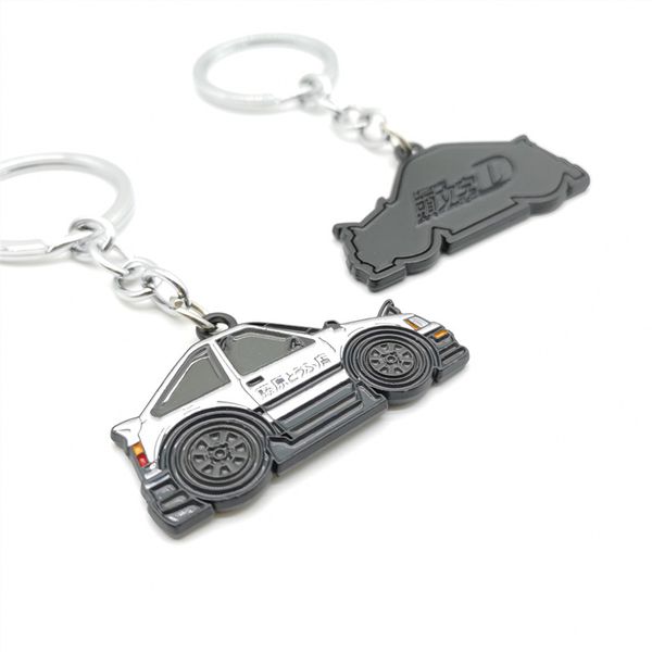 Брелок Initial D - Toyota Trueno AE86, металл