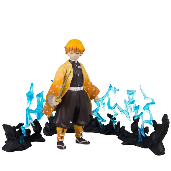 Фигурка Клинок рассекающий демонов - Зеницу (Demon Slayer) Thunder Breathing Deluxe McFarlane