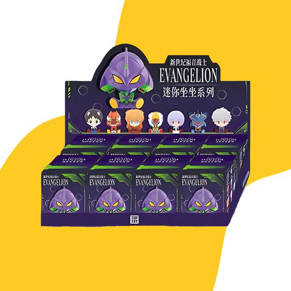 Случайная фигурка TOPTOY Neon Genesis Evangelion Mini Sit Series (Евангелион) Лицензия 4-5 см