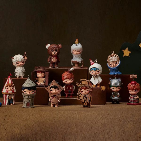 Случайная фигурка POP MART Hirono Shelter 6-10 см лицензия