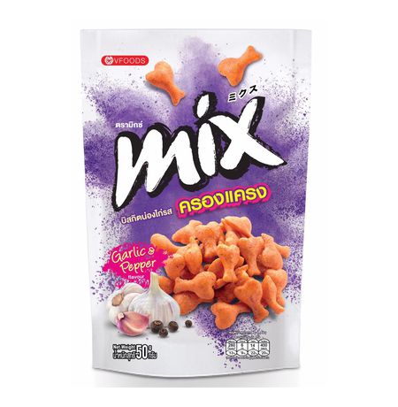 Снэк VFOODS Mix Чеснок и Перец