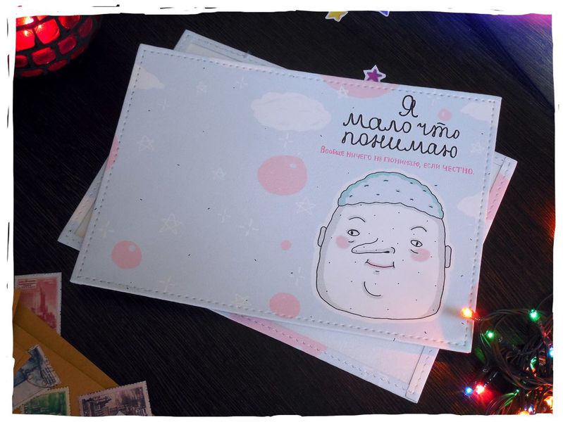 Обложка на паспорт Мало понимаю ШКЯ изображение 2