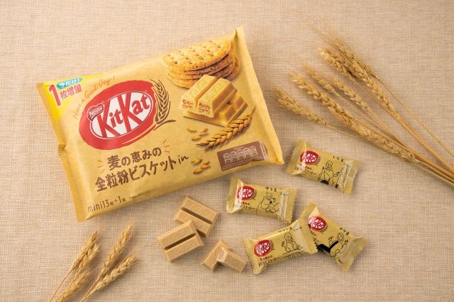 Японский KitKat со злаками, ограниченная серия 130 гр изображение 2