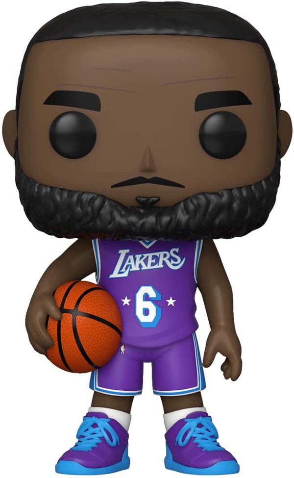 Фигурка Funko POP! Леброн Джеймс (NBA Lakers LeBron James City Edition 2021)