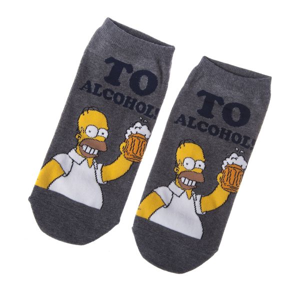 Носки Симпсоны - Гомер (The Simpsons - Homer) короткие