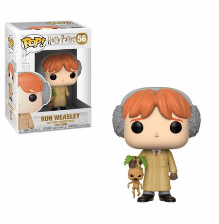 Виниловая фигурка Funko POP! Рон Уизли с мандрагорой (Harry Potter)
