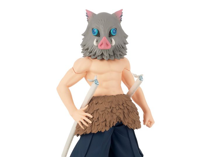Фигурка Клинок рассекающий демонов - Иноске Хашибира (Inosuke Demon Slayer Grandista) 24 см изображение 2