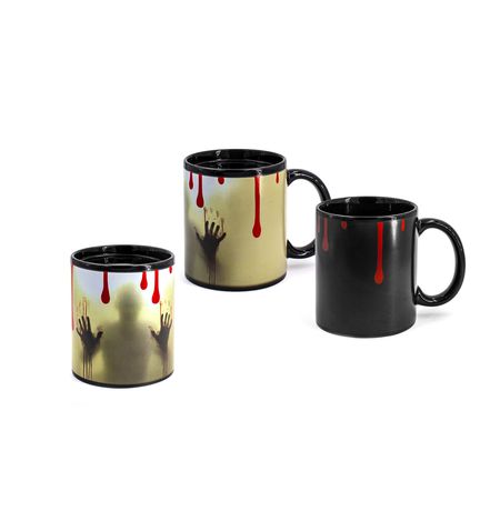 Кружка-хамелеон Ghost реагирующая на тепло (УЦЕНКА)