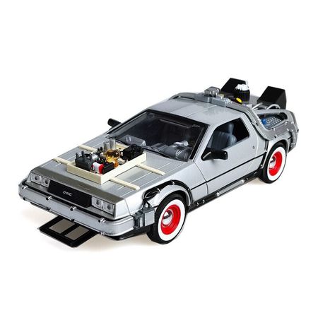 Коллекционная металлическая (Die Cast) модель Delorean из 