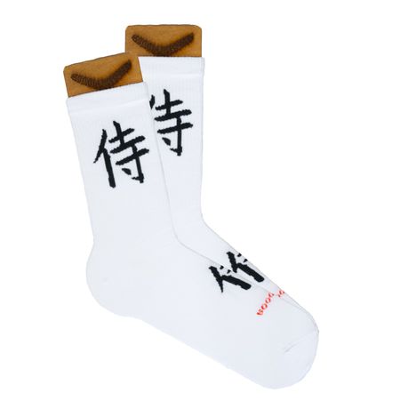 Носки Самурай (размер 34-39), белые, BOOOMERANGS