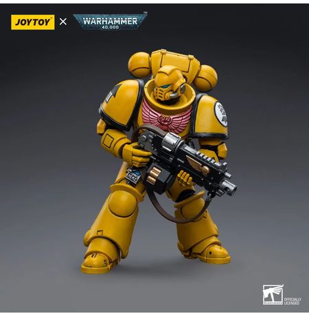 Фигурка Warhammer 40000 - Имперский Кулак Заступник (Imperial Fists Intercessors JOYTOY) 1:18 изображение 2