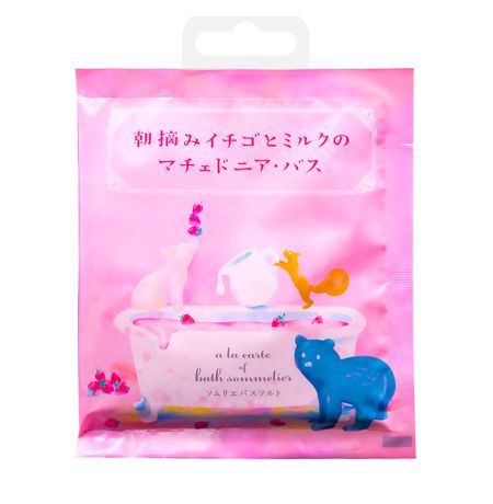 Соль для ванн Charley, с коллагеном, малина