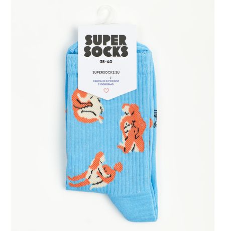 Носки SUPER SOCKS Гимнастика (размер 35-40)