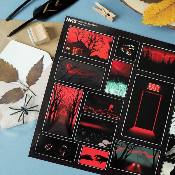 Наклейки Затмение стикеры NKS изображение 3