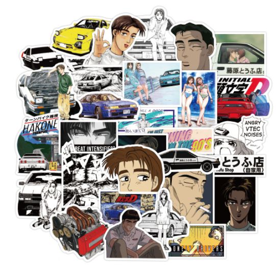 Стикеры Initial D