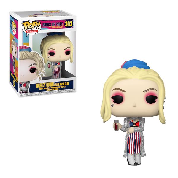 Фигурка Funko POP! Харли Квинн Клуб Черной Маски- Хищные птицы (Harley Quinn Black Mask Club)