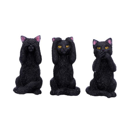 Статуэтка Коты - Три мудрых кота (Three Wise Felines)