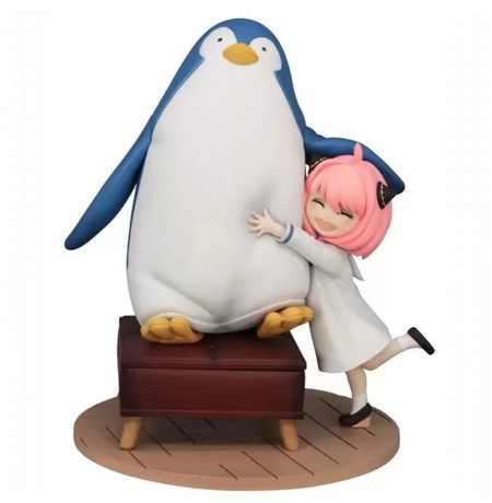 Фигурка Семья Шпионов - Аня (Spy х Family - Anya) с пингвином на стуле 17 см лицензия