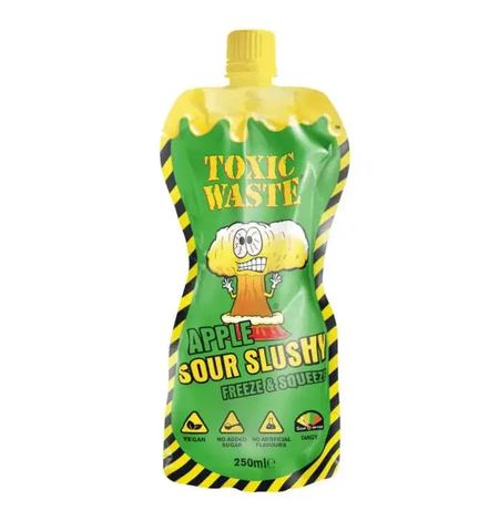 Напиток Слаш Toxic Waste Apple Sour Slushy 250 мл