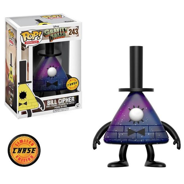 Виниловая фигурка POP! Гравити Фолз - Билл Шифр (Bill Cipher - Gravity Falls) Chase
