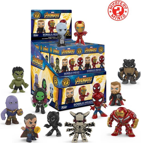 Случайная фигурка Мстители: Война Бесконечности (Avengers: Infinity War) Mystery Minis Funko