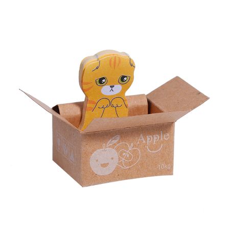 Клейкие стикеры Котики в коробочках Kitty House-it изображение 3