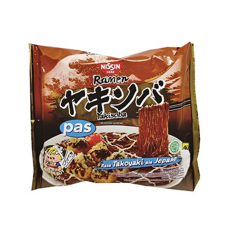 Лапша Nissin Japanese Style Yakisoba с такояки