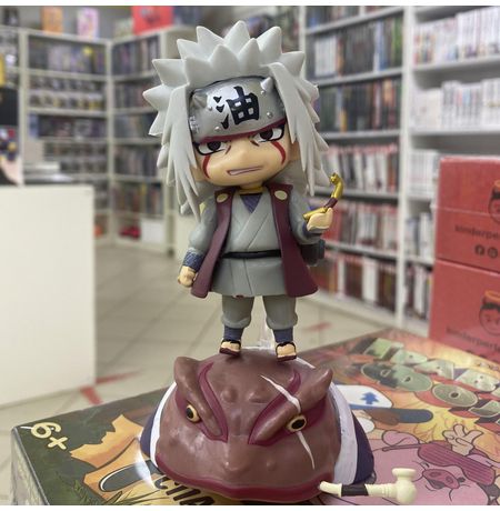 Фигурка Джирайя с жабой (Jiraiya - Naruto) 10 см изображение 2
