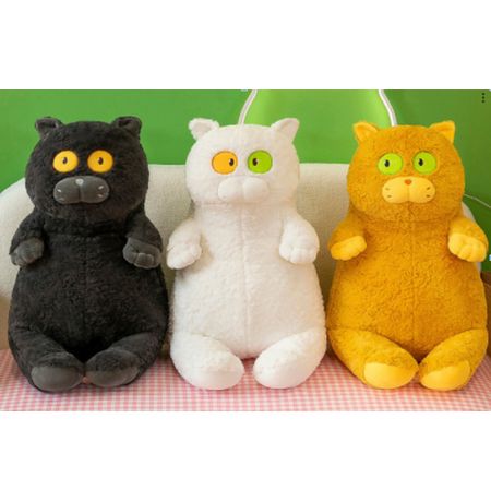 Мягкая игрушка Белый Кот 40 см изображение 3