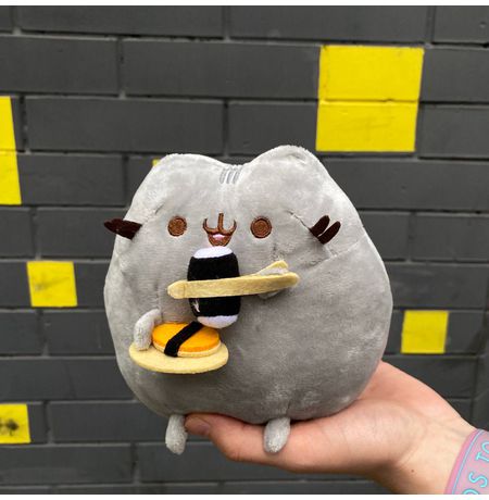 Мягкая игрушка Пушин с суши (Pusheen Cat) 15 см УЦЕНКА