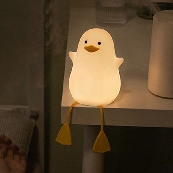 Светильник Утка с лапками (Duck Night Light) 13 см изображение 2