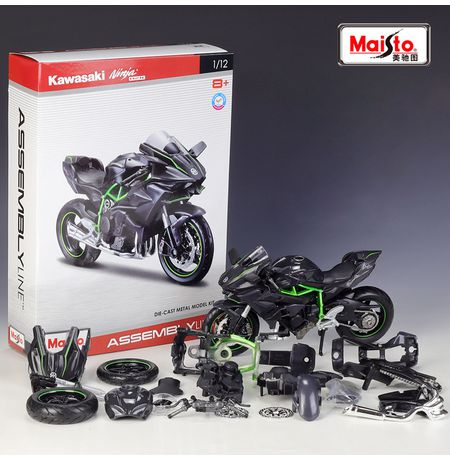 Модель для сборки Kawasaki Ninja H2R (Maisto Die Cast Model Kit) 1:12