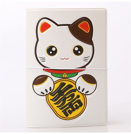 Обложка на паспорт Кошка - Манэки-нэко