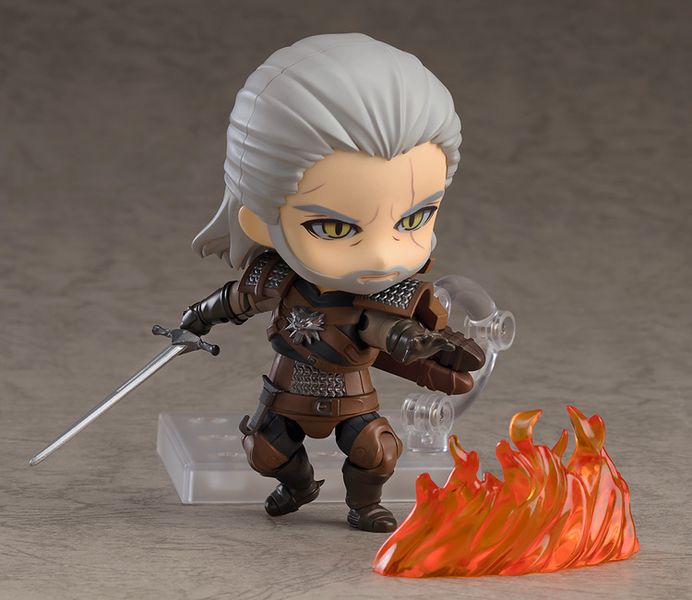 Фигурка Ведьмак 3 Дикая Охота - Геральт  (The Witcher 3 Wild Hunt - Geralt) Nendoroid изображение 4