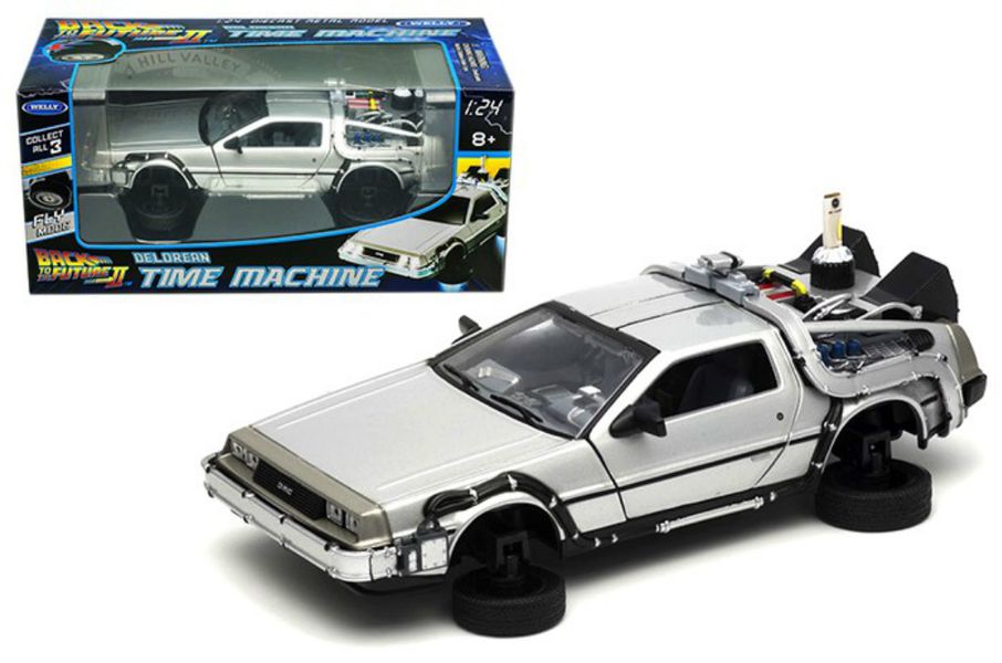 Коллекционная металлическая (Die Cast) модель Delorean из