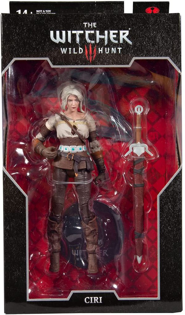 Фигурка Ведьмак - Цири (The Witcher - Ciri) McFarlane 18 см лицензия изображение 6