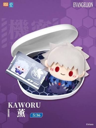 Блайнд-бокс: мягкая игрушка-брелок Evangelion LDCX Yummy Box, 10 см изображение 4