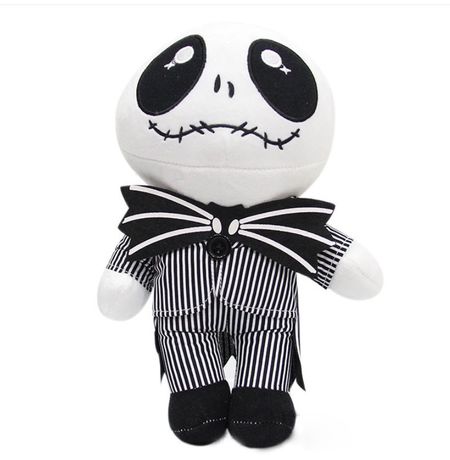 Брелок Кошмар перед Рождеством: Джек Скеллингтон (Jack Skellington) мягкий 13 см