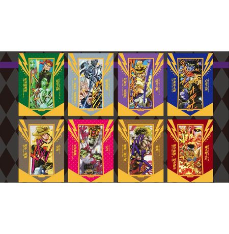 Коллекционные карточки JoJo’s Bizarre Adventure Premium Royal Box 36 штук в боксе (Джо Джо) изображение 10