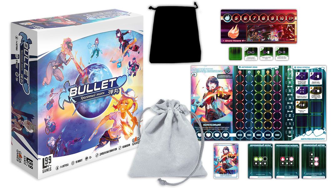 Настольная игра Bullet изображение 2