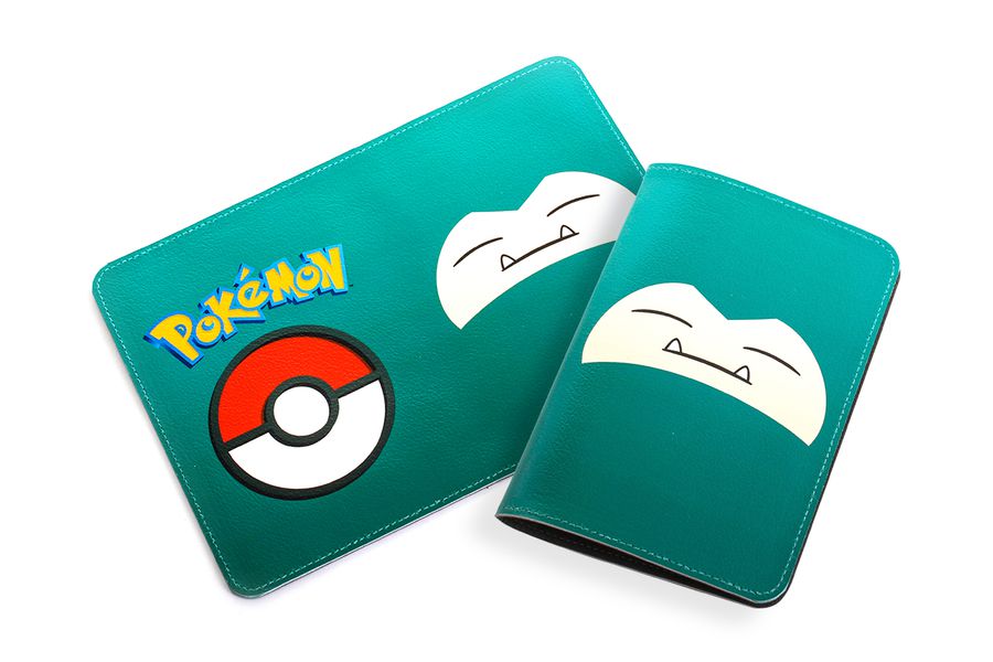 Обложка на паспорт Снорлакс (Pokemon)